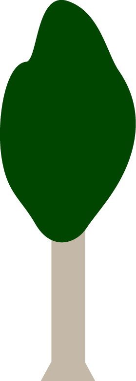 シンプルな木のイラスト